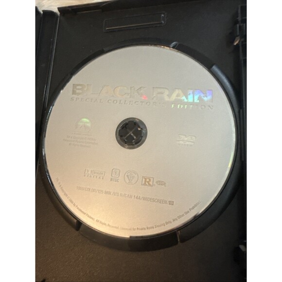Black Rain (DVD, 2006, Special Collectors Edition Sensormatic) - Picture 3 of 4